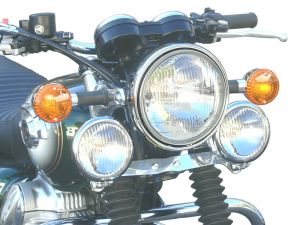 Hilfsscheinwerferhalter Kawasaki W650, W800