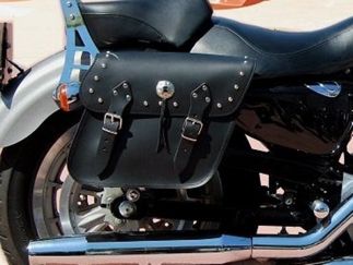 Custom motorcycle saddlebags APACHE Clásicas model