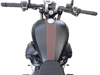 Leather tank cover Moto Guzzi V9 Bobber - Roamer