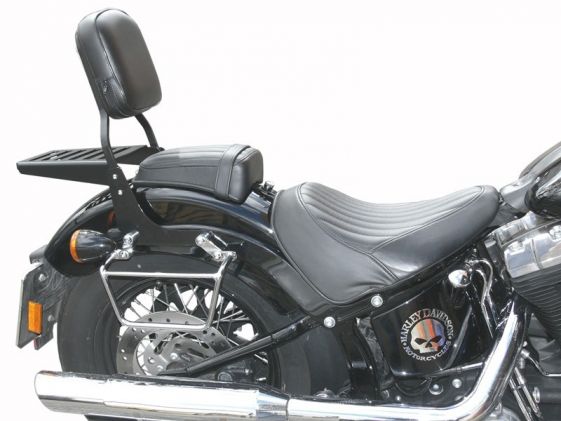 Packtaschenbügel KlickFix Harley Davidson Softail FLS Slim / FXS Blackline