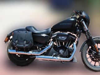 Borse laterali Harley Davidson Sportster modello Bando
