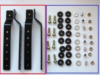 Saddlebag support frames (by pair) Universal