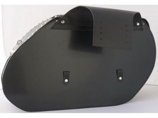 Custom motorcycle saddlebags TEXAS studded