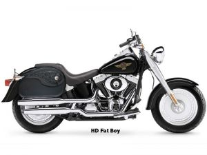 Borse laterali moto custom NAPOLEON Gotikas
