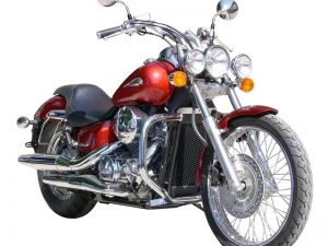 Respaldo Honda VT 750 Shadow Spirit, Black, Phantom
