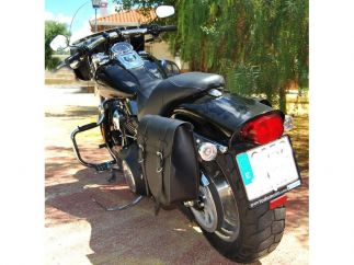 Custom motorcycle saddlebags CENTURION model