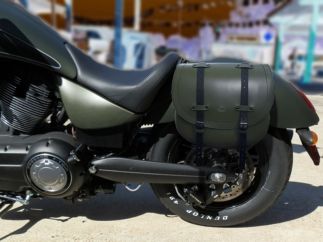 Borse laterali Harley Davidson Sportster modello Bando Platoon