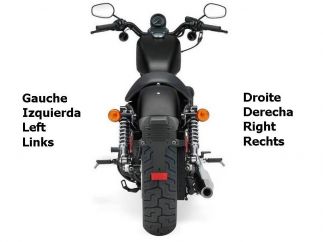 Sacoches Harley Davidson Sportster Modèle Bando Platoon