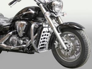 Radiator Cover (Stainless) Yamaha Midnight Star XVS1300A / XVS1300 CFD