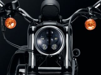 Headlight LED Harley D. Sportster / Softail / Street / Dyna model Ovni II
