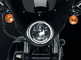 Headlight LED Indian Scout model Lab