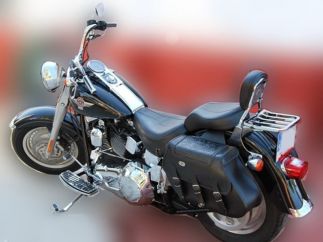 Borse laterali Harley Davidson Fat Boy IKARO Gotikas