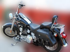 Saddlebags Harley Davidson Fat Boy IKARO Gotikas model