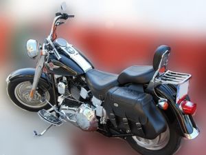 Satteltaschen Harley Davidson Fat Boy IKARO Gotikas