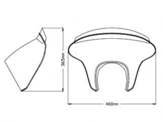 BATWING SML para Indian Scout