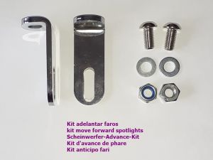 Staffa per fari ausiliari Hyosung Aquila GV 125, GV 250, GV650