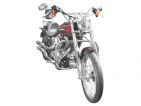 Tubo Paramotore Harley Davidson Softail FX