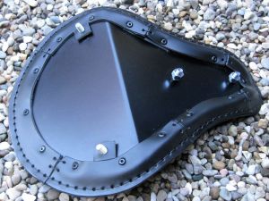 Pack Leather Seat + Rear Seat for custom motorcycle