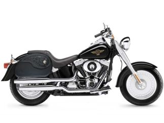 Saddlebags Harley Davidson Softail NAPOLEON Gotikas model