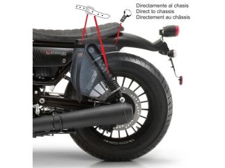 Borse laterali Moto Guzzi V9 Bobber / Roamer modello Bando