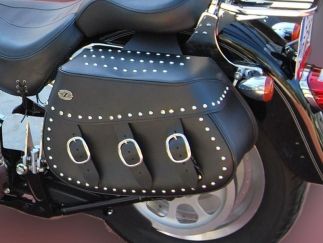 Custom motorcycle saddlebags PIZARRO Clásicas model
