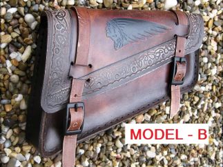 INDIAN Mini Leather Saddlebag - 2