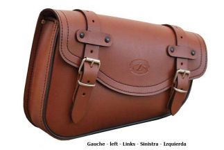 Arm Bag LIVE TO RIDE Basic model. Leather color