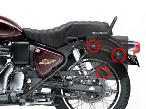 Borse laterali Royal Enfield Bullet 350 modello CENTURION